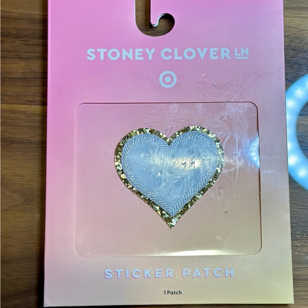 Stoney Clover Lane x Target White Heart Patch